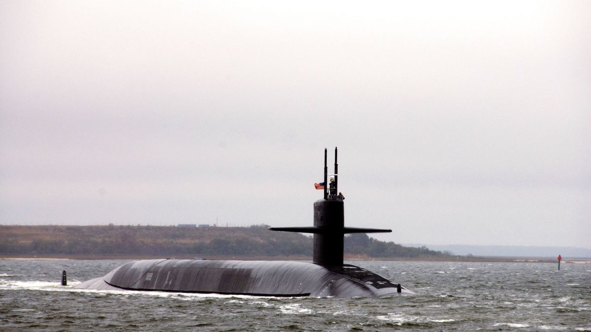 Američané vycenili jaderné tesáky, nechali vynořit ponorku třídy Ohio